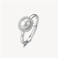 Anello Brosway Donna FANCY INFINITE WHITE in Argento Perla FIW148C - FIW148C
